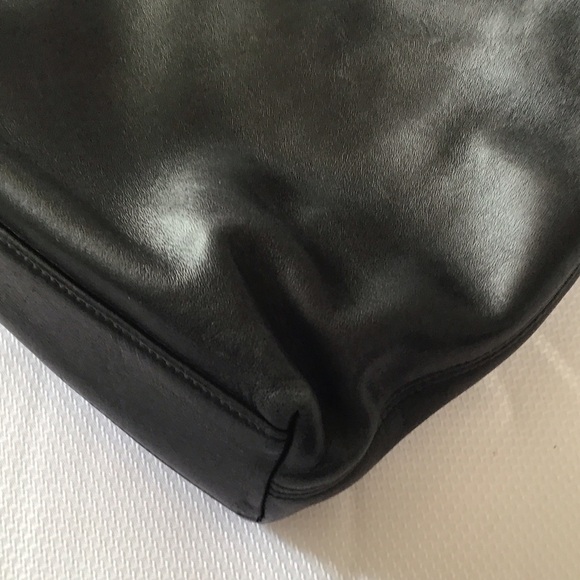 ✔️Vintage Coach Black/Silver Shoulder Bag, EUC - Picture 14 of 15